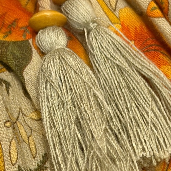 Spell Seashell ( Sand ) Midi NWOT Long Sleeve Dress Size M - Picture 8 of 11